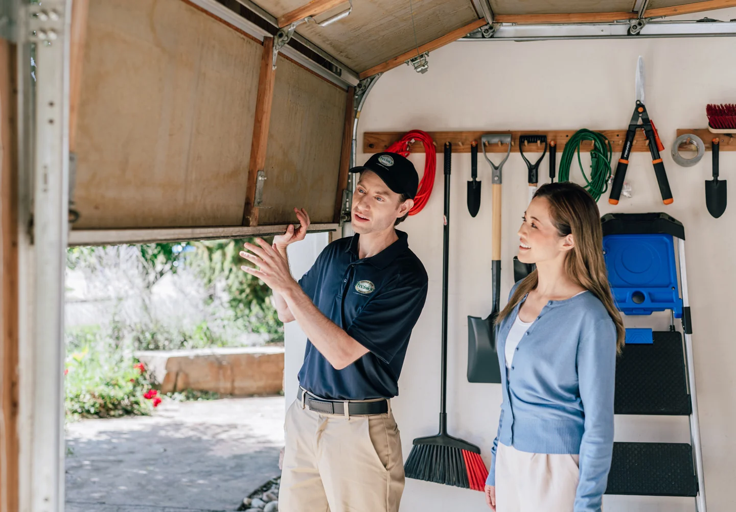Garage door inspection
